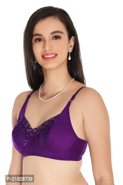 XDIAMOND APPLE NET FANCY BRA SKIN,PURPLE,MAROON-thumb3