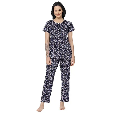 Best Selling Viscose Top & Pyjama Set Women's Nightwear 