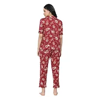 New Arrivals!! fancy viscose Lycra Safari Night suit set For women-thumb2