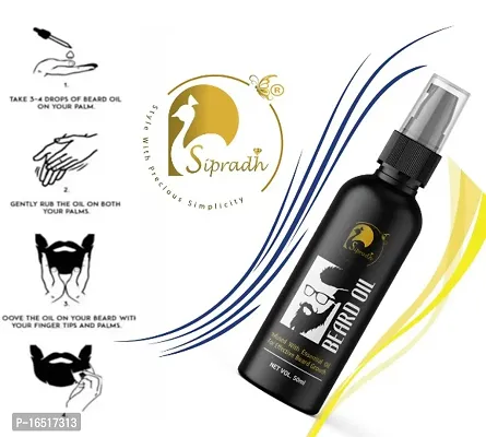Advanced Natural Beard Growth Oil 50ML-thumb0