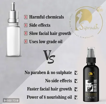 Faster men and Beard Growth Oil 50ML-thumb3