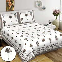 JAIPUR PRINTS | Super King Size 100 x 108 in |100% Pure Cotton |Double Bedsheet with 2 Pillow Covers. Multi19-thumb1