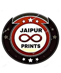 JAIPUR PRINTS Cotton 144 TC Bedsheet (Single_Red)-thumb3