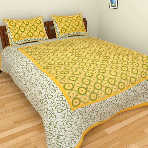 Printed Cotton Double Bedsheets Vol 1
