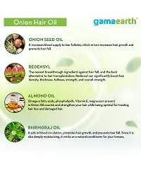 Gamaearth Onion Oil Promotes Hair Growth  Controls Hairfall Hair Oil  (150 ml)-thumb2