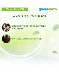 Gamaearth Onion Oil Promotes Hair Growth  Controls Hairfall Hair Oil  (150 ml)-thumb3