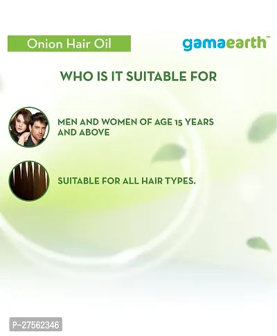 Gamaearth Onion Oil Promotes Hair Growth  Controls Hairfall Hair Oil  (150 ml)-thumb4