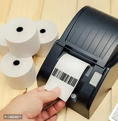 POS BILLING ROLLS THERMAL PAPER ROLL 3 inch 79 mm -40 mtr thermal paper rolls for all billing machines/cash registers/pos machines/bluetooth printers etc (72PCS)-thumb5