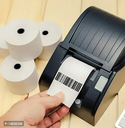 POS BILLING ROLLS THERMAL PAPER ROLL 3 inch 79 mm -50 mtr thermal paper rolls for all billing machines/cash registers/pos machines/bluetooth printers etc (60PCS)-thumb5