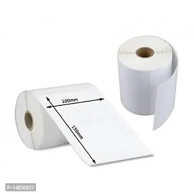 Thermal Shipping 400 Labels Printer Sticker Roll (White , 4x 6 )-thumb3