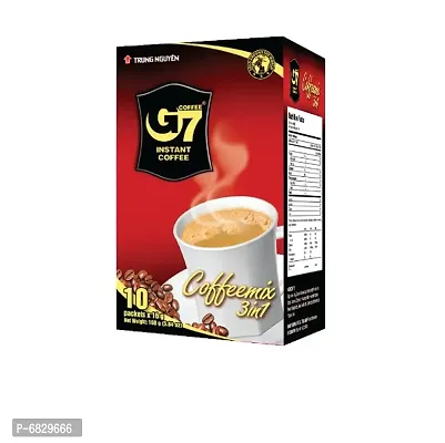 G7 3 in 1 Instant Coffee - 10 sachet box - 16gms x 10  160Gram .