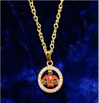 Jai Shree Shyam Pendant Chain For Men And Boys