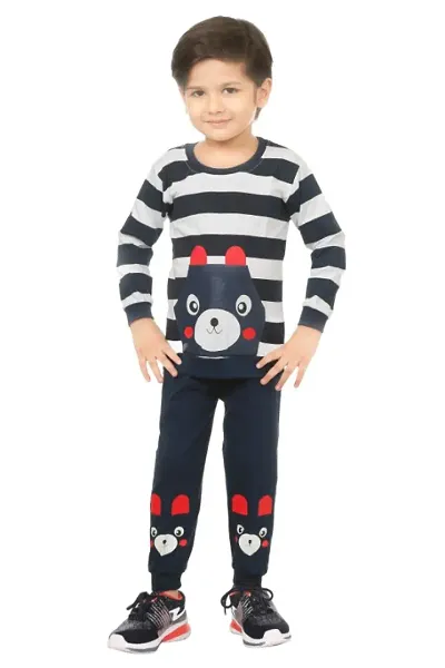 Kid Casual T-Shirt Trousers Clothing Set