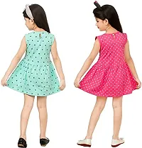 REYANSH CREATIONS Girls Cotton Frock II Shorts for Girls PACK OF 2-thumb1