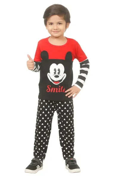 Boy's T-Shirts with Trousers