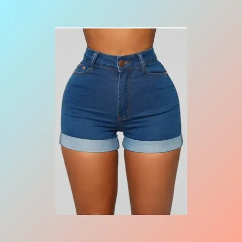 Classic Solid Shorts for Women