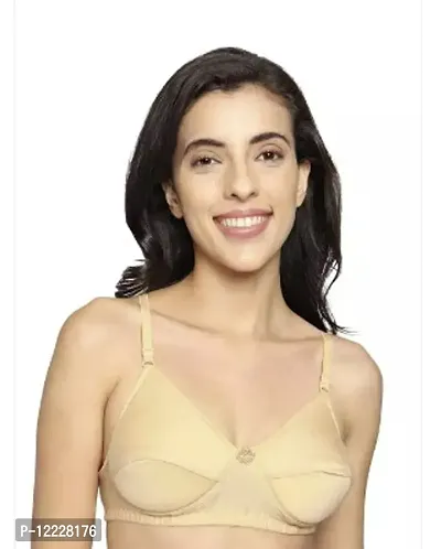 Buy Stylish Beige Cotton Blend Solid Bras For Women Online In India At  Discounted Prices