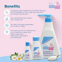 Sebamed Baby Shampoo 150ml|Ph 5.5| Camomile|Natural moisturisers|No tears formula|For delicate scalp-thumb1