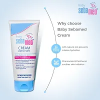 Sebamed Baby Cream Extra Soft 200m|Ph 5.5| Panthenol and Jojoba Oil|Clinically tested| ECARF Approved-thumb1
