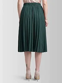 PHKMALL Women's/Girl's Midi Skirt-thumb2