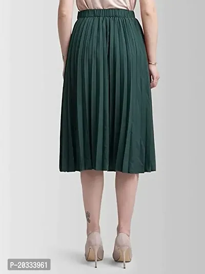 PHKMALL Women's/Girl's Midi Skirt-thumb3