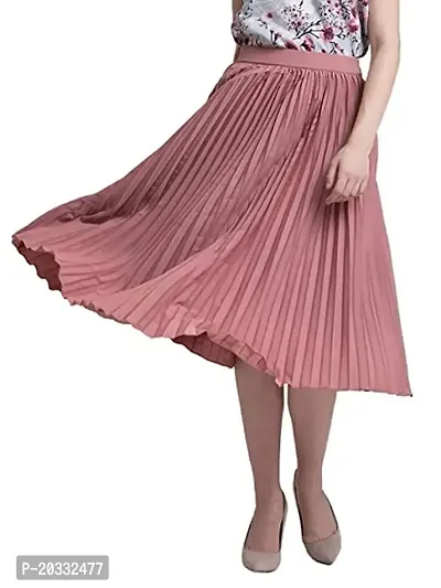 PHKMALL Women's/Girl's Midi Skirt-thumb3