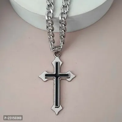 Sullery Religious Lord Jesus Christain Christ Crusifix Cross Pendant Necklace-thumb0