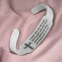 Sullery Religious Catholic Baptism Gifts I Can Do All Things Through Christ Cada For Men And Women-thumb2