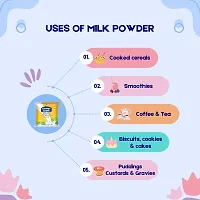 Farmer Fresh All-Natural skimmed Milk Powder - 100% Pure, Non-Fat Dry Milk ndash; 1 kg Pack - Perfect for Tea  Coffee for Everyday use-thumb2