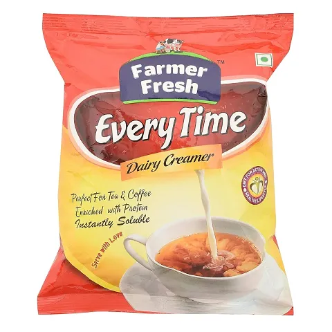 Farmer Fresh Tea Time Dairy Mix Perfect Tea  Coffee - 500 Gm Pack ndash; Low Fat Milk Powder for Your Favourite Beverages