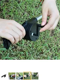 useful Portable Hand Crank  Air Blower Fan for Charcoal Grill BBQ-thumb2