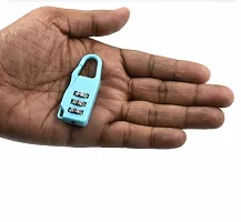 3 Digit Luggage Lock for Security Purpose (Color according to the availability)-thumb1