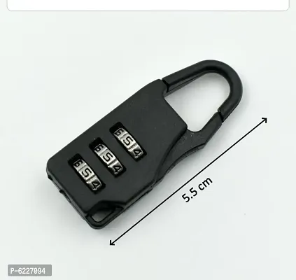 3 Digit Luggage Lock for Security Purpose (Color according to the availability)-thumb4