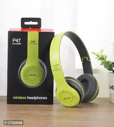 Super Bass P-47 Wireless Bluetooth Over-ear Headphone Foldable Stereo Headset Bluetooth Headset