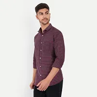 Mens Wear Pure Cotton Checks Printed Multicoloured Color Shirt  Mens wearshirt printed shirt for daily-thumb3