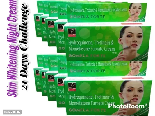 Gomela Forte Skin Whitening Night Cream-Pack of 10