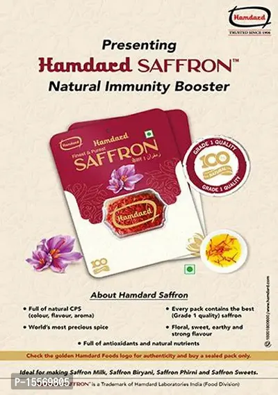 Hamdard Saffron_1gm-Pack of 2-thumb0