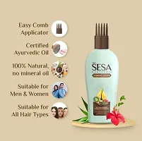 SESA Ayurvedic Strong Roots Oil, Prevents Hair Fall, Good for Hair Growth, contains Banyan Tree Extracts, Aloe Vera and Hibiscus extracts Hair Oil  (100 ml)-thumb2