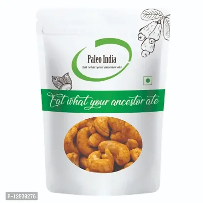 Paleo India Masala Cashews (Kaju) 200gm Flavoured Cashews Dry Fruits-thumb0