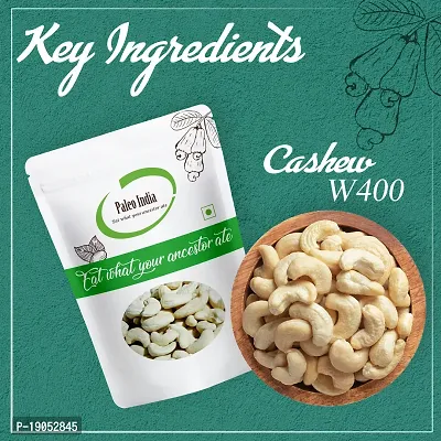 Paleo India 400gm Cashews W400 Natural and Fresh Cashews-thumb3