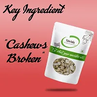 Paleo India 200g Broken Cashews (4pc) Tukda Kaju| Split Cashews-thumb1