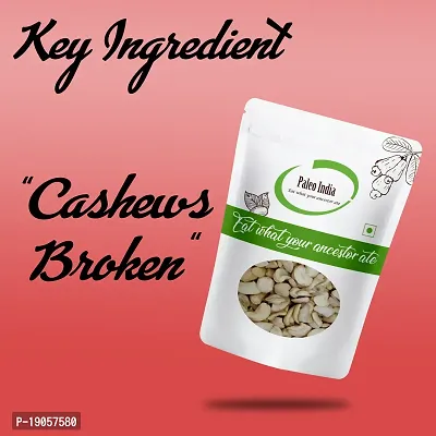 Paleo India 200g Broken Cashews (4pc) Tukda Kaju| Split Cashews-thumb2