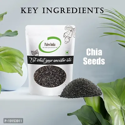 Paleo India 400g Premium Healthy Black Chia Seeds-thumb2