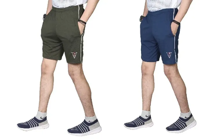 Fashionable Cotton Blend Shorts for Men 
