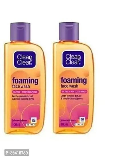 Clean Clear Foaming Face Wash, 150ml - Pack of 2-thumb0