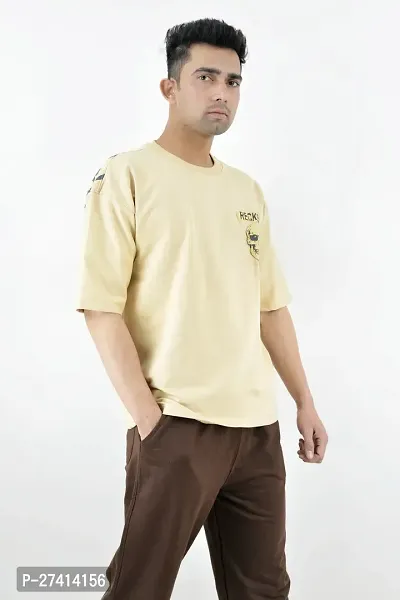 Trendy Loose Fit T-shirt for Men-thumb5
