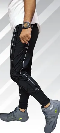 New Launched Nylon Regular Track Pants For Men
