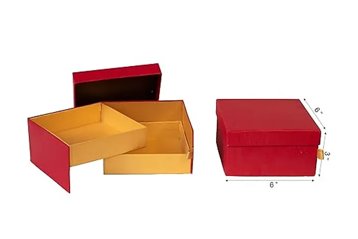 Packbox.in Gift Box -Double Decker Box/Gift Box for Birthday, Boyfriend, Girl Frined/chocolate box/Rigid Box/Hamper Box - Pack of 5