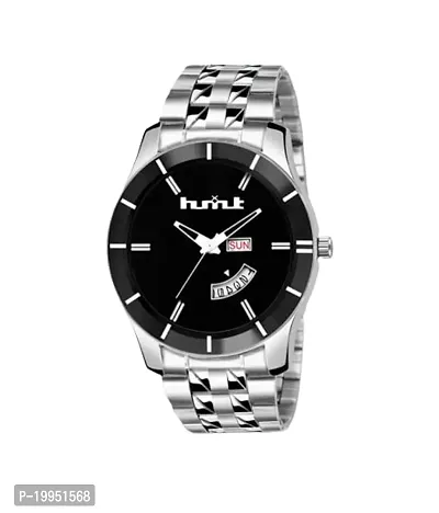 Stylish Silver Metal Analog Watch For Men