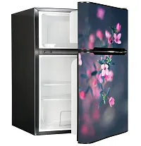 RK Digital Mart Multipurpose Waterproof Flowers Fridge Sticker Self-Adhesive Stickers//waterproof sticker for fridge//fridge door sticker//trendy Flowers for fridge Vinyl Fridge Sticker (Size:160 x 61-thumb2